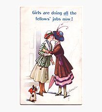 Lesbian Suffragettes Photographic Print