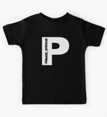 PowerStroke White Kids Tee