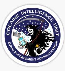 DEA Cocaine Intelligence Unit Sticker