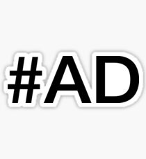 #AD for Digital Influencers T-Shirt Sticker