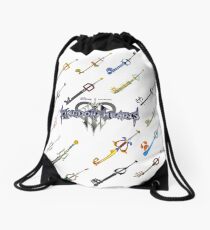 Kingdom Hearts 3 Key Blades Drawstring Bag