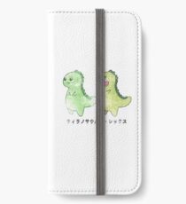 Vintage Kawaii Cute T-rex Tyrannosaurus rex Dino Dinosaur T-Shirt iPhone Wallet/Case/Skin