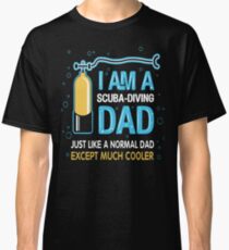 Scuba Diving Dad Shirts Classic T-Shirt