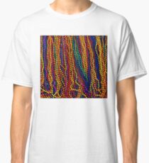 Camiseta clásica MARDI GRAS: estampado de perlas de colores