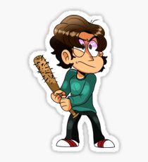 Stranger Things Steve Harrington Cartoon Sticker