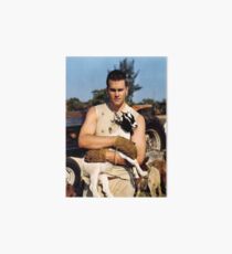Tom Brady The Goat (High Definition) Art Board