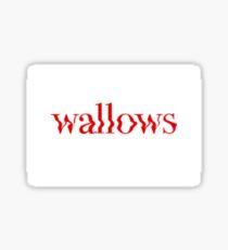Wallows sticker Sticker