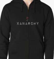 Xanarchy Zipped Hoodie