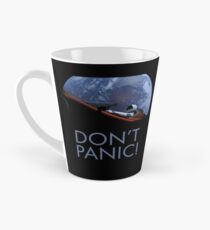 Spacex Keine Panik Tasse (konisch)