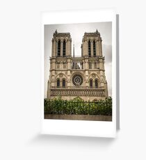 Notre Dame de Paris Greeting Card