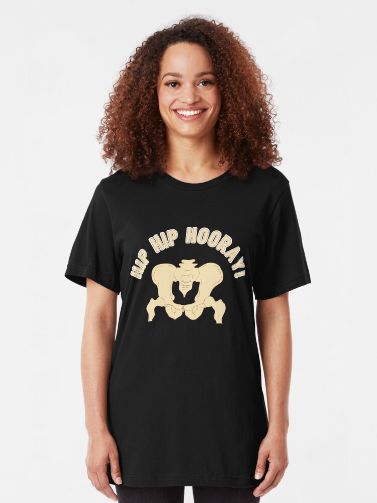 Alternative Ansicht von Hip Hip Hooray - Funny Medical Student Quote Gift Slim Fit T-Shirt
