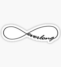 Everlong Infinity Symbol Sticker