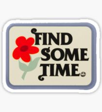 Tyler, the creator - Find Some Time (blue) Sticker