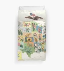 Funda nórdica Mapa de flor de estado de Estados Unidos vintage (1911)