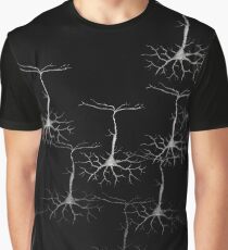 Pyramidal cells on black Graphic T-Shirt