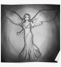 Weeping Rose Poster