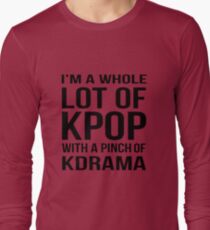 Eine Menge KPOP - PINK Langarmshirt