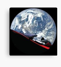 SpaceX Starman Canvas Print