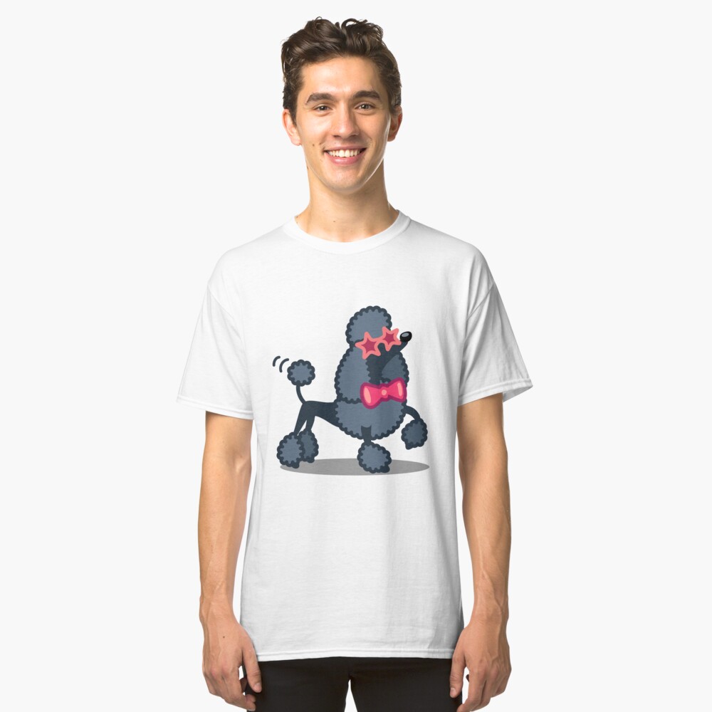 Funny Poodle Tshirt - Dog Gift Ideas for Toy Poodle and Miniature Poodle lovers Classic T-Shirt