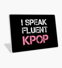 Ich spreche FLUENT KPOP - BLACK Laptop Folie