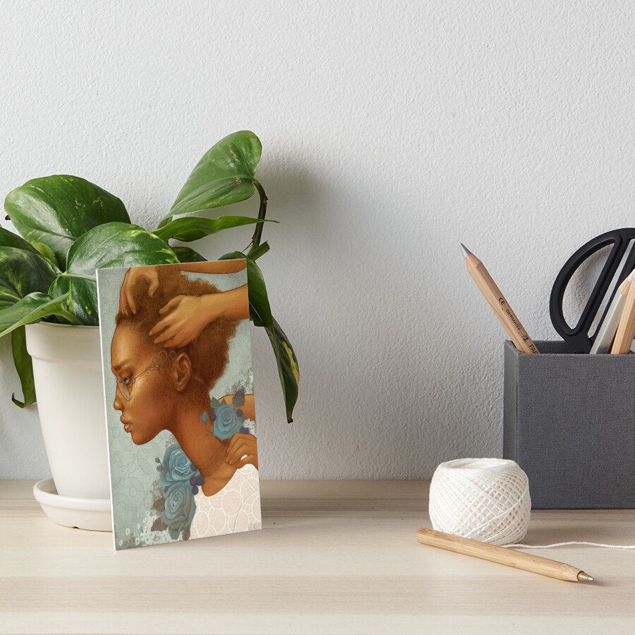 "Blue" Art Board Print by chantalhoreis Redbubble