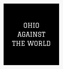Lámina fotográfica OHIO CONTRA EL MUNDO - Fuente blanca