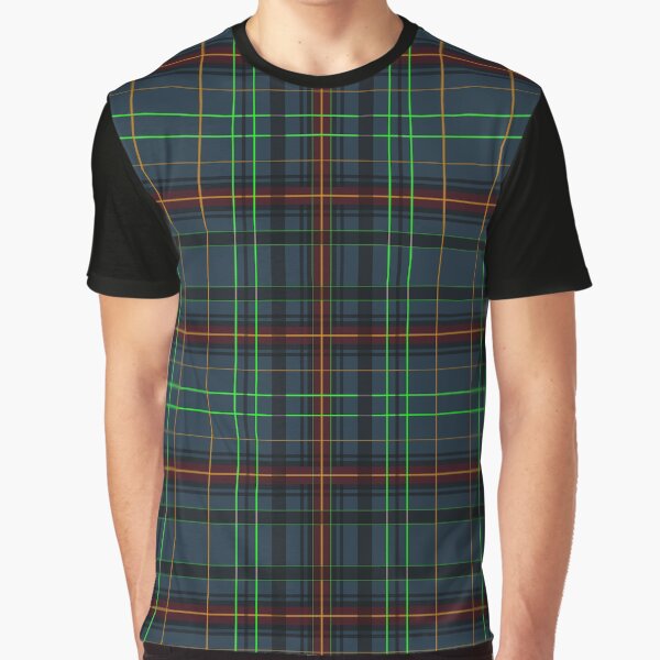 Tartan in blau, orange, grüne... Grafik T-Shirt