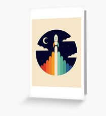 Up Greeting Card