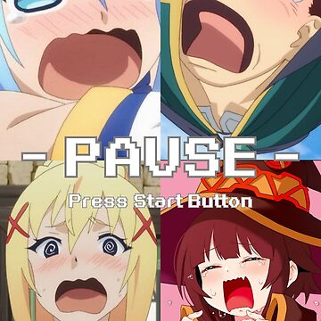 Cry-laugh with the Konosuba Cast: Hilarious Anime Print, Funny Tears of  Kazuma, Aqua, Megumin, and Darkness Poster for Sale by NewOtaku64