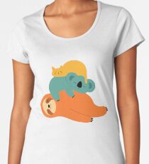 Being Lazy Premium Scoop T-Shirt