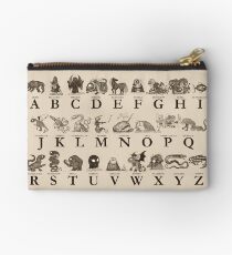 Sea Monster Alphabet Studio Pouch