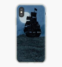 Sailing Under The Moon iPhone Case