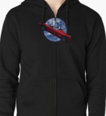 Sudadera con capucha y cremallera Hombre estrella
