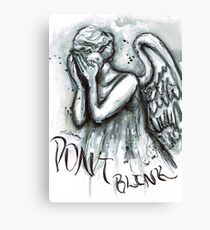 Don't Blink! Canvas Print