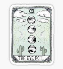 The Eye Roll Sticker