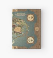 Avatar the Last Airbender Map Books 1-3 High Quality Hardcover Journal