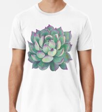 Sukkulente Pflanze Premium T-Shirt