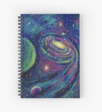 Raum und Galaxie Spiralblock