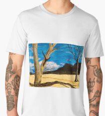 Australian Desert Landscape Men's Premium T-Shirt