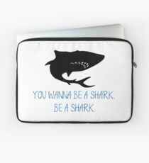 Sei ein Hai Laptoptasche