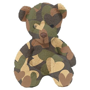 Camouflage teddy store