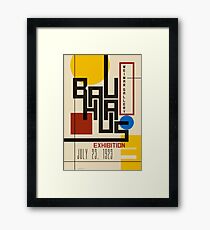 Bauhaus Poster I Framed Print