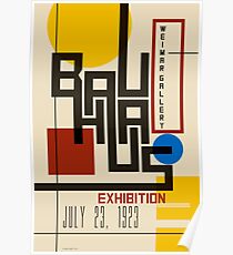 Bauhaus Poster I Poster