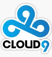 Cloud 9 Sticker