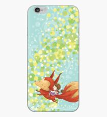 The Girl on The Fox iPhone Case
