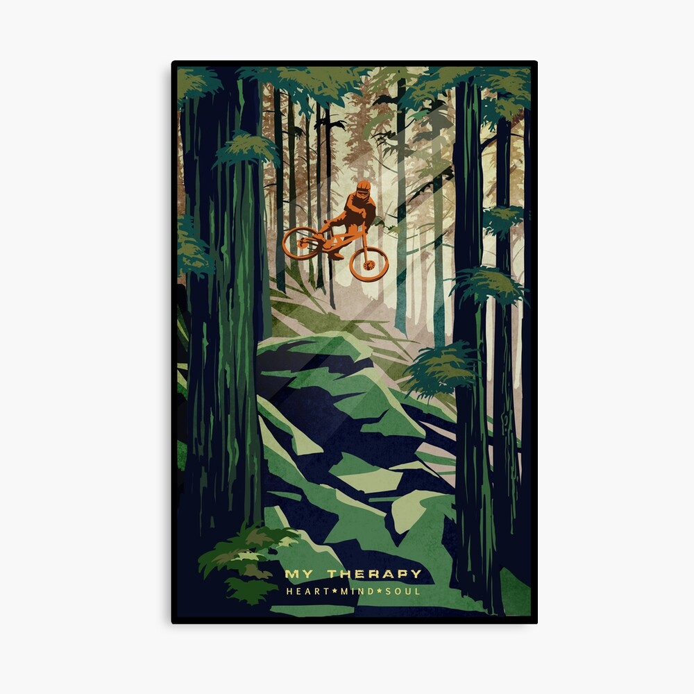 MY THERAPY: Mountain Bike! Canvas Print
