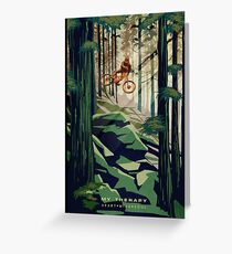 MY THERAPY: Mountain Bike! Greeting Card