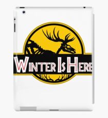 Winter Is Here Jurassic Fury - Robert's Scheme iPad Case/Skin