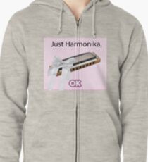 Just Harmonika Zipped Hoodie