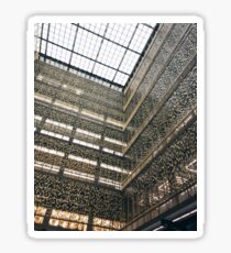 Pegatina Bobst Library NYU Geometric Architecture
